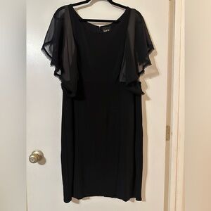 Isabel Toledo for Lane Bryant Elegant Black Dress size 16